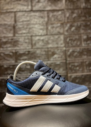 Lacivert Gri Zebra Desenli Erkek Spor Ayakkabı - Görsel 2