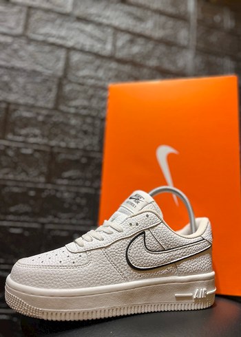 Beyaz Bağcıklı Kadın Spor Ayakkabı - Görsel 6