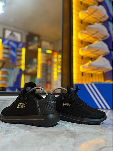 41 Beden siyah Renk Skecherss yeni sezon spor ayakkabı