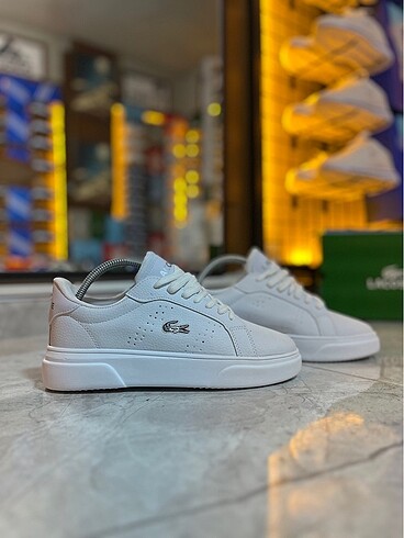 Lacoste yeni sezon spor ayakkabı ithal kalite