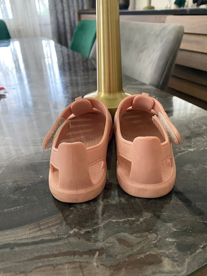 Kız Çocuk Pembe Bohem Tokalı sandelet - Görsel 2