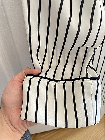 Çizgili bluz - Görsel 4