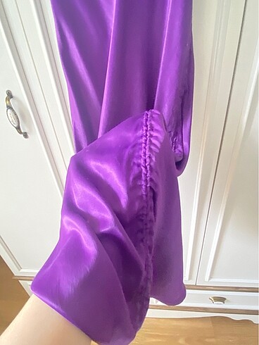 Zara Zara saten elbise
