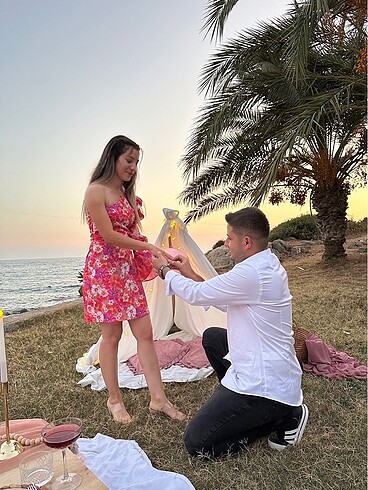 Çiçekli elbise - Görsel 7