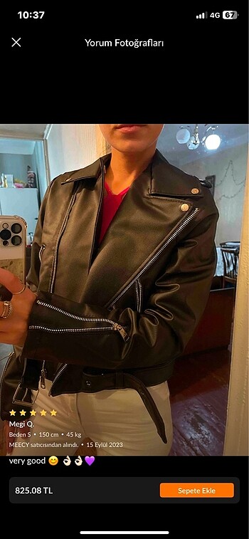 Deri ceket - Görsel 3