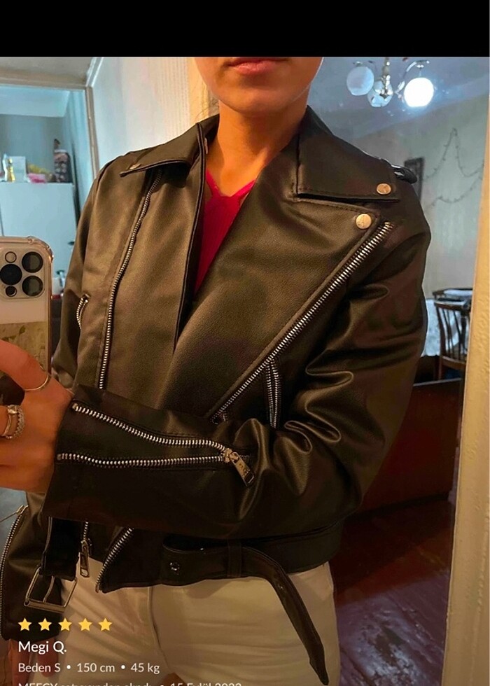 Deri ceket - Görsel 3