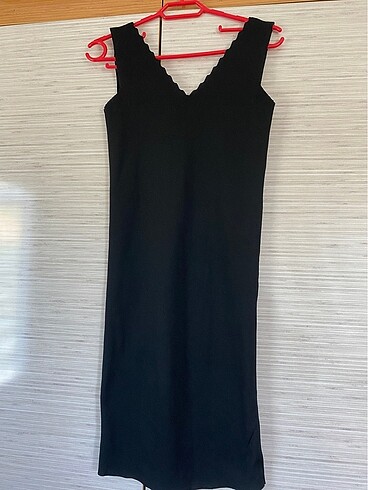 siyah mini elbise - Görsel 5