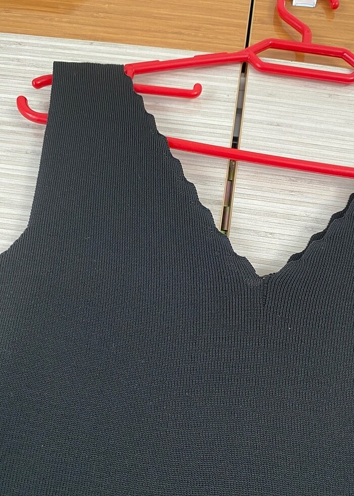 siyah mini elbise - Görsel 2