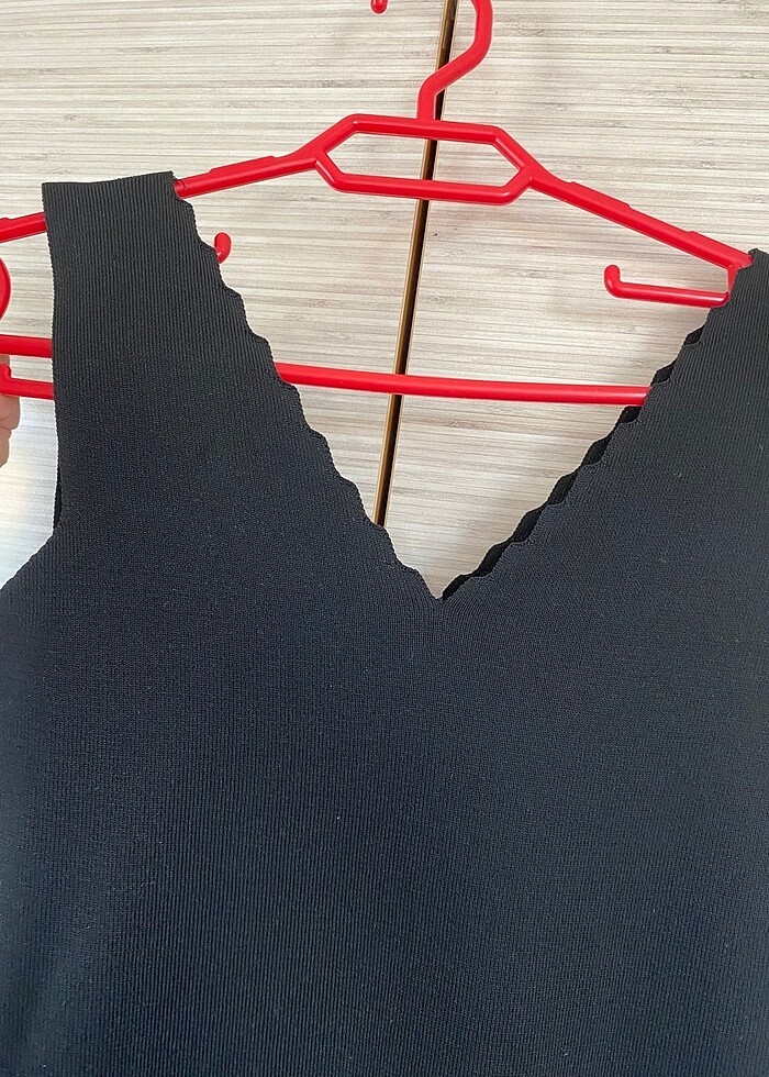 siyah mini elbise - Görsel 3