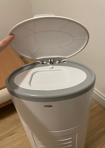 Ayak Pedallı Bebek Bezi Kutusu - Görsel 4