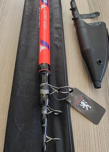 xl Beden çeşitli Renk Oskar omoto baltica ultra carbon surf olta kamışı 420cm 200gr at