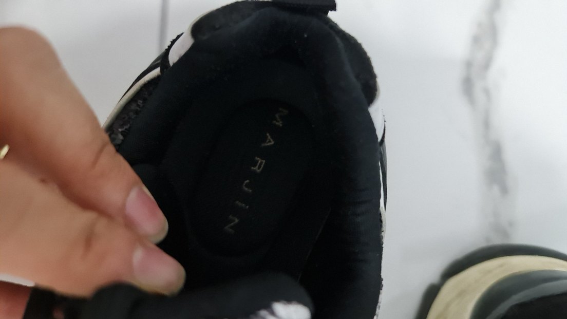 Kadın Siyah Yılan Desenli Bağcıklı Spor Ayakkabı - Görsel 4