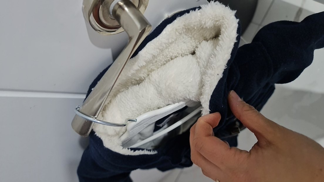 Erkek Çocuk Lacivert Düğmeli Mont - Görsel 3