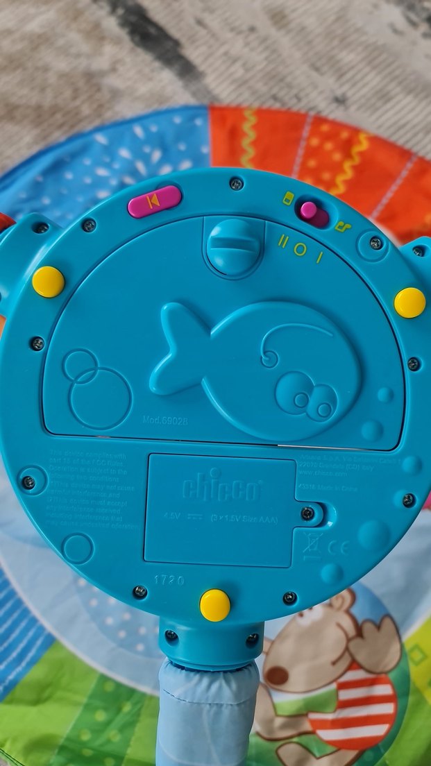 CHİCCO Renkli Bebek Oyun Halısı - Görsel 5