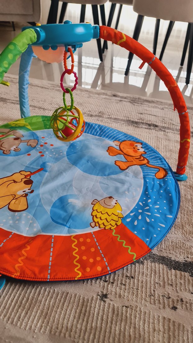 CHİCCO Renkli Bebek Oyun Halısı - Görsel 3