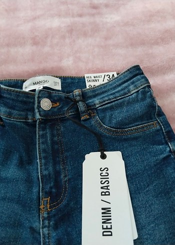 Mango Mini Kot Pantolon 34 Beden