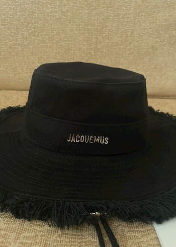 Jacquemus JACQUEMUS SİYAH FÖTR ŞAPKA