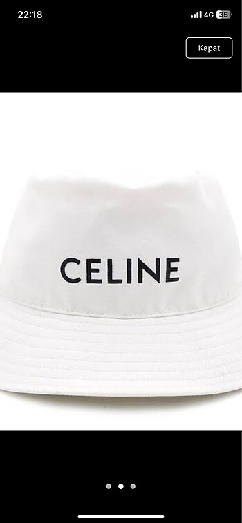 Celine Celine Bucket Şapka