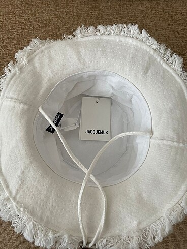  Beden beyaz Renk JACQUEMUS BEYAZ FÖTR ŞAPKA