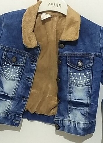 8 Yaş Beden mavi Renk Çocuk ceket