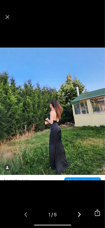 Diğer Saten elbise