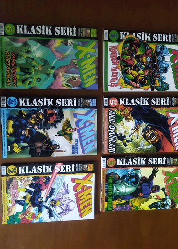 Klasik Seri X-Men Çizgi Roman Seti