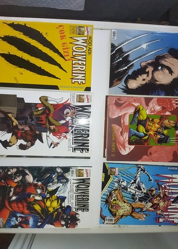 Wolverine Çizgi Roman Seti