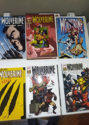 Wolverine Çizgi Roman Seti