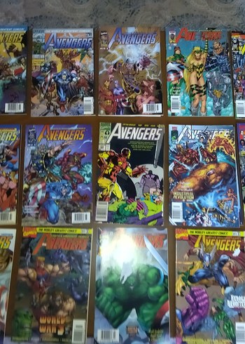 Avengers Çizgi Roman Seti