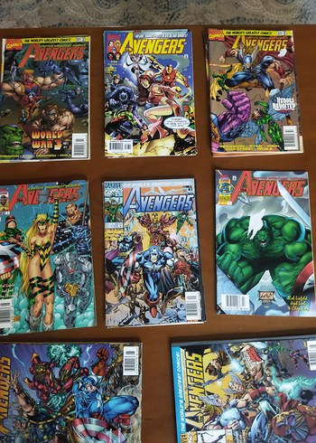 Beden Renk Avengers Çizgi Roman Seti