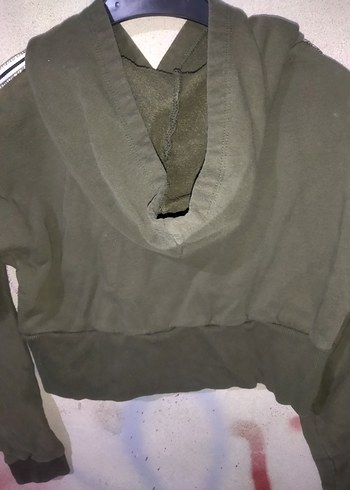36 Beden siyah Renk Kadın Siyah Baskılı Sweatshirt