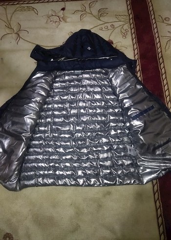 Erkek COLOMBİA Fermuarlı Lacivert Mont - Görsel 4