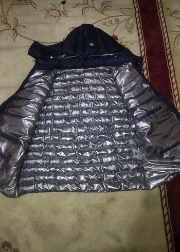 Erkek COLOMBİA Fermuarlı Lacivert Mont - Görsel 5