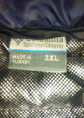 Erkek COLOMBİA Fermuarlı Lacivert Mont - Görsel 6