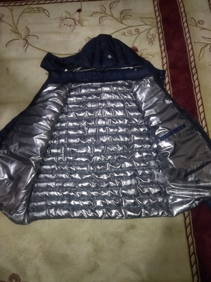 Erkek COLOMBİA Fermuarlı Lacivert Mont - Görsel 4