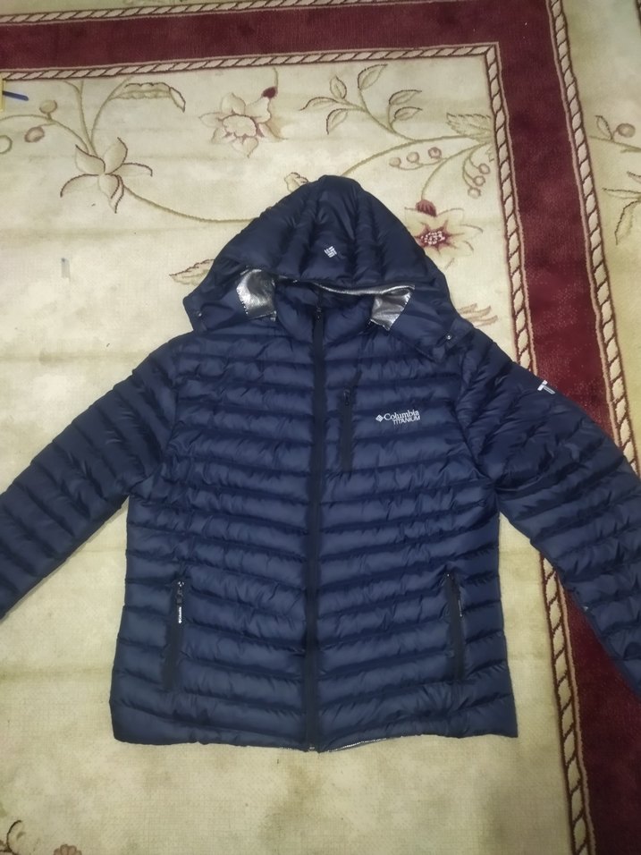 Erkek COLOMBİA Fermuarlı Lacivert Mont - Görsel 2