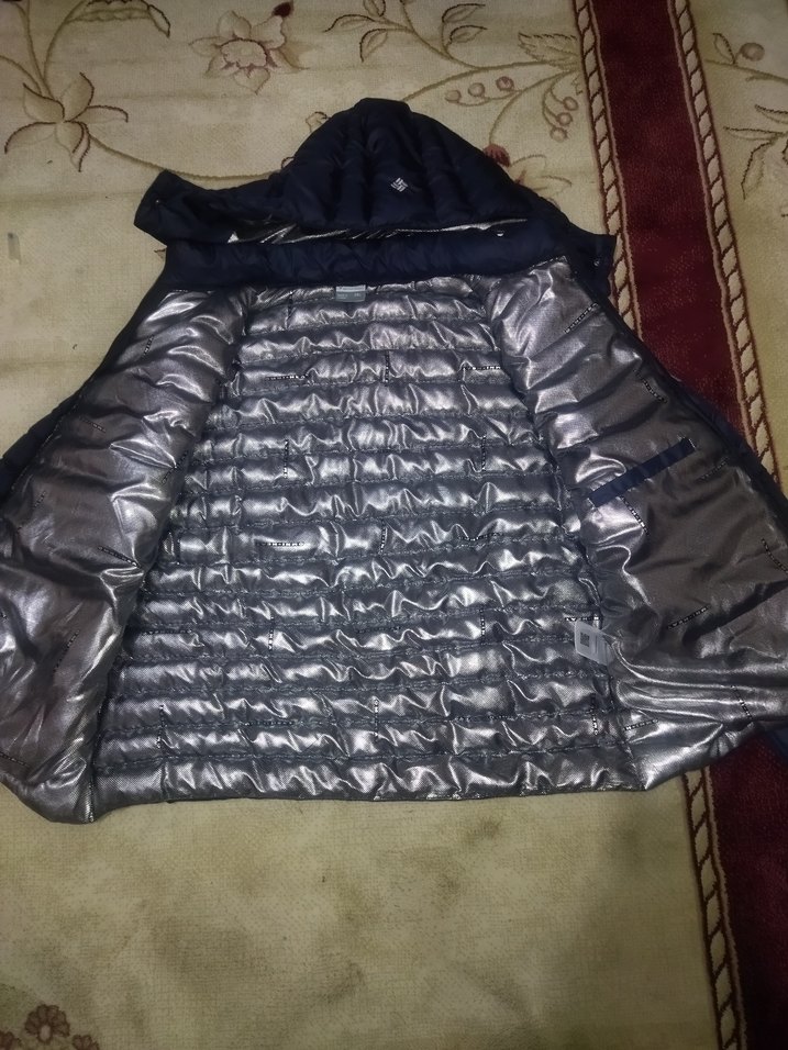 Erkek COLOMBİA Fermuarlı Lacivert Mont - Görsel 5