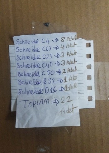 SCHNEİDER ÜÇLÜ OTOMAT - Görsel 6