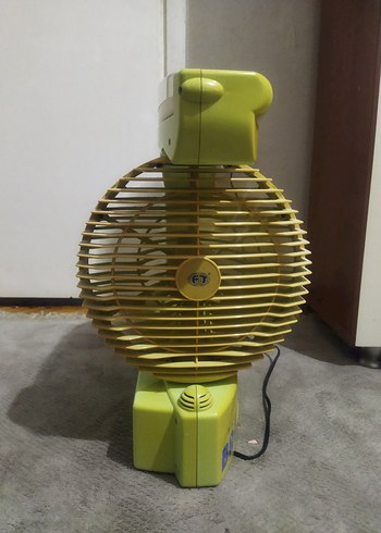 Sarı Pacific Breze Masaüstü  RADYOLU IŞIKLI Vantilatör - Görsel 3