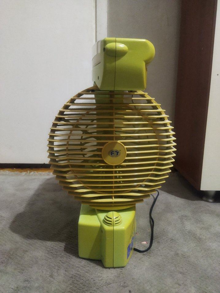 Sarı Pacific Breze Masaüstü  RADYOLU IŞIKLI Vantilatör - Görsel 3