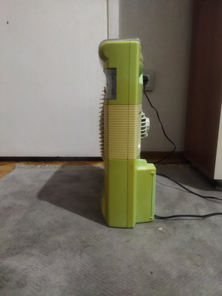 Sarı Pacific Breze Masaüstü  RADYOLU IŞIKLI Vantilatör - Görsel 5