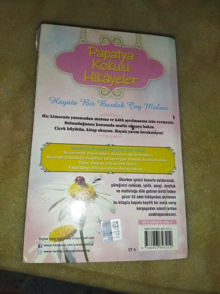 Papatya Kokulu Hikayeler - Şiir Kitabı - Görsel 2