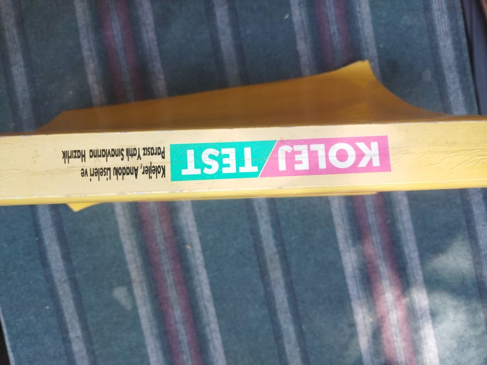 Kolej Test 5000 Soru Cevap Kitabı - Görsel 2