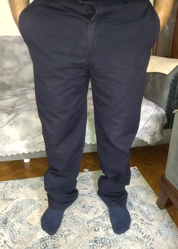 Lacivert Denim Erkek Pantolon