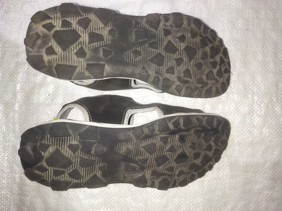 Kinetix Gri Erkek Spor Sandalet Velcro - Görsel 3