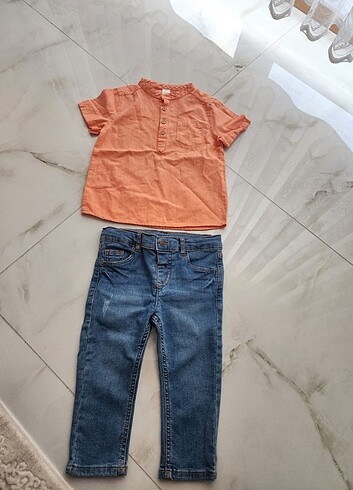 2 Yaş Beden çeşitli Renk LC WAİKİKİ 2 YAŞ 2 Lİ TAKIM