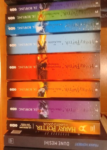 Harry Potter Serisi 7 kitap, lanetli cocuk ve film dehlizi