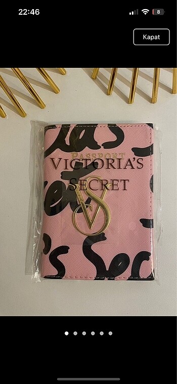Victoria?s secret pasaport kılıfı
