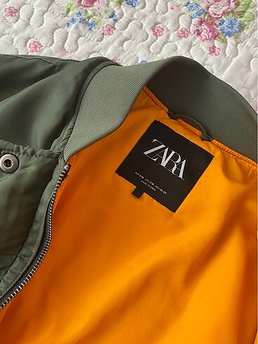 m Beden haki Renk Zara Bomber Ceket