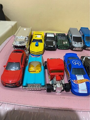 Hot wheels tekli lot arabalar